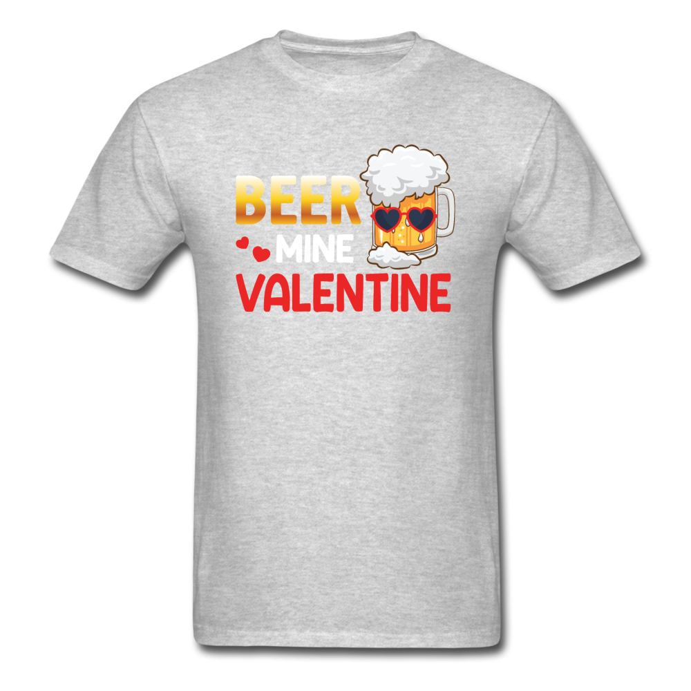 Beer Mine Valentine - Unisex Classic T-Shirt - heather gray