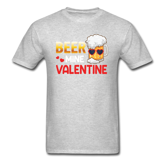 Beer Mine Valentine - Unisex Classic T-Shirt - heather gray