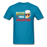 Beer Mine Valentine - Unisex Classic T-Shirt - turquoise