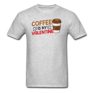 Coffee Is My Valentine v3 - Unisex Classic T-Shirt - heather gray