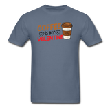Coffee Is My Valentine v3 - Unisex Classic T-Shirt - denim