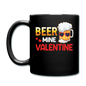 Beer Mine Valentine - Full Color Mug - black