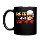 Beer Mine Valentine - Full Color Mug - black