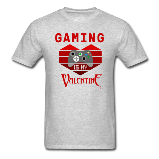 Gaming Is My Valentine v2 - Unisex Classic T-Shirt - heather gray