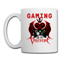 Gaming Is My Valentine v1 - Coffee/Tea Mug - white