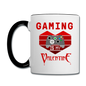 Gaming Is My Valentine v2 - Contrast Coffee Mug - white/black