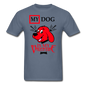 My Dog Is My Valentine v2 - Unisex Classic T-Shirt - denim