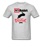 My Rabbit Is My Valentine v1 - Unisex Classic T-Shirt - heather gray