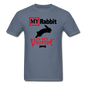 My Rabbit Is My Valentine v1 - Unisex Classic T-Shirt - denim