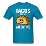 Tacos Are My Valentine v2 - Unisex Classic T-Shirt - turquoise