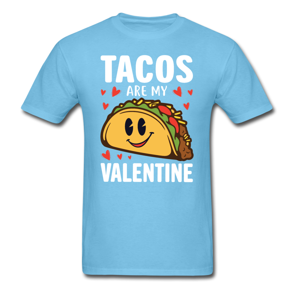 Tacos Are My Valentine v2 - Unisex Classic T-Shirt - aquatic blue