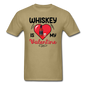 Whiskey Is My Valentine v2 - Unisex Classic T-Shirt - khaki