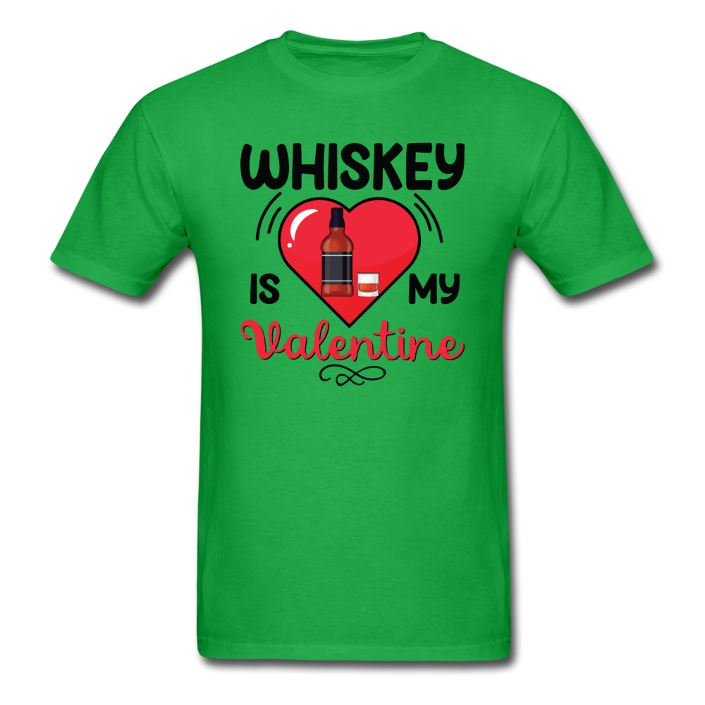 Whiskey Is My Valentine v2 - Unisex Classic T-Shirt - bright green