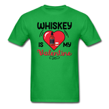 Whiskey Is My Valentine v2 - Unisex Classic T-Shirt - bright green