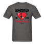 Whiskey Is My Valentine v2 - Unisex Classic T-Shirt - charcoal