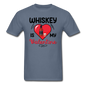 Whiskey Is My Valentine v2 - Unisex Classic T-Shirt - denim