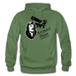 Airport Bum - Gildan Heavy Blend Adult Hoodie - military green