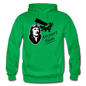 Airport Bum - Gildan Heavy Blend Adult Hoodie - kelly green