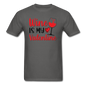 Wine Is My Valentine v2 - Unisex Classic T-Shirt - charcoal