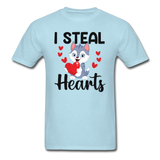 I Steal Hearts v1 - Unisex Classic T-Shirt - powder blue