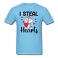 I Steal Hearts v1 - Unisex Classic T-Shirt - aquatic blue