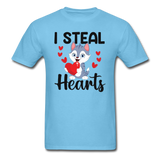 I Steal Hearts v1 - Unisex Classic T-Shirt - aquatic blue