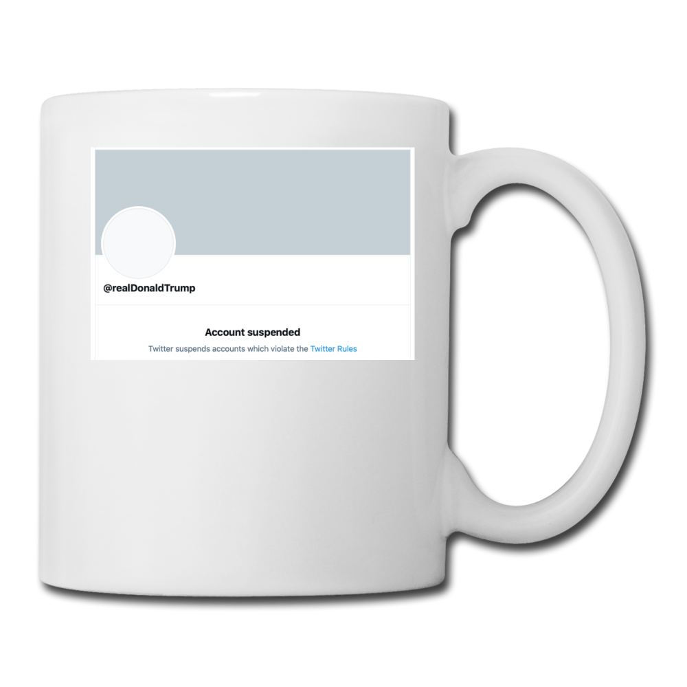 Account Suspended - Coffee/Tea Mug - white