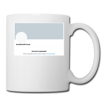 Account Suspended - Coffee/Tea Mug - white