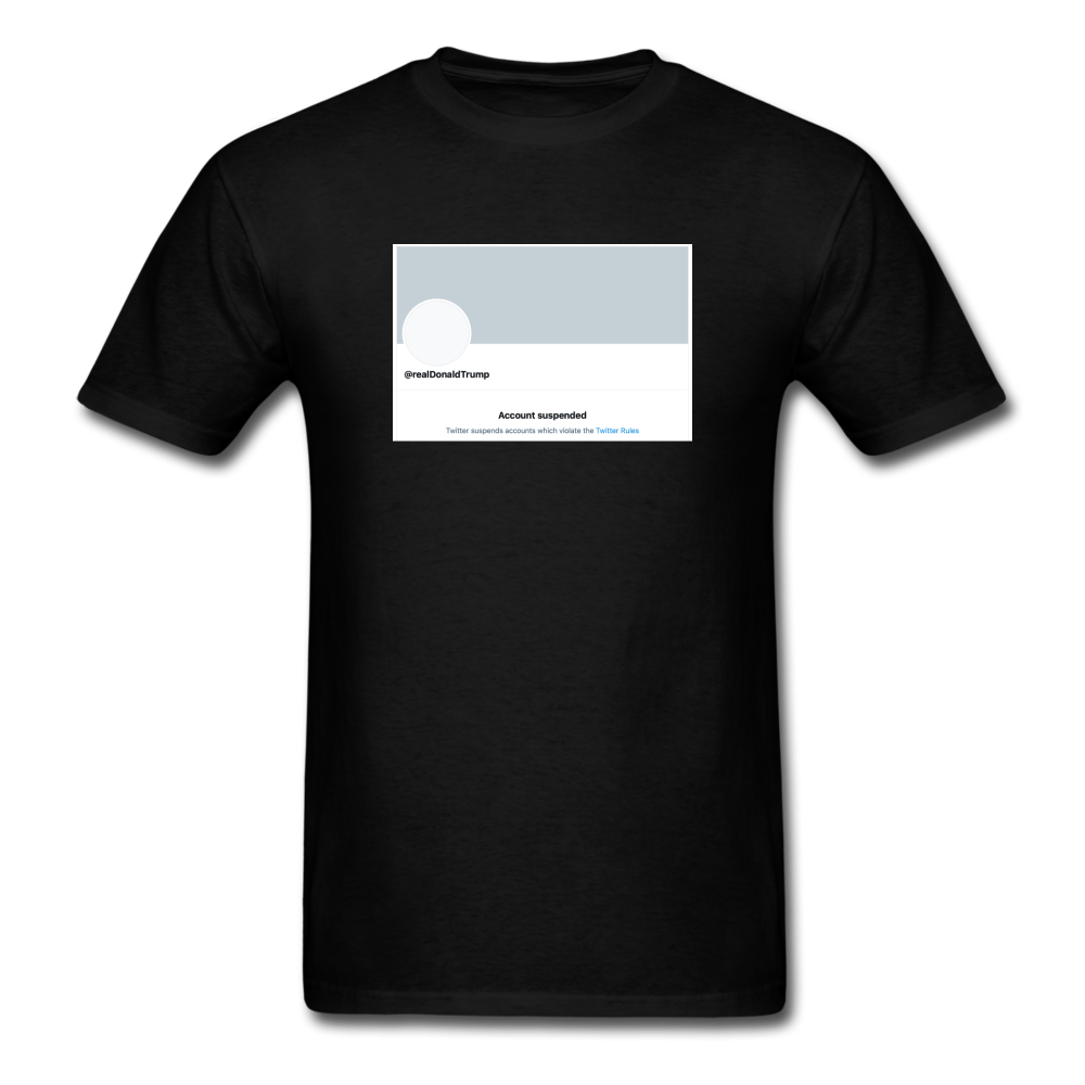 Account Suspended - Unisex Classic T-Shirt - black