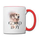 Good Boy - Contrast Coffee Mug - white/red