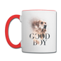 Good Boy - Contrast Coffee Mug - white/red