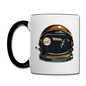 Astronaut Space Helmet - Contrast Coffee Mug - white/black