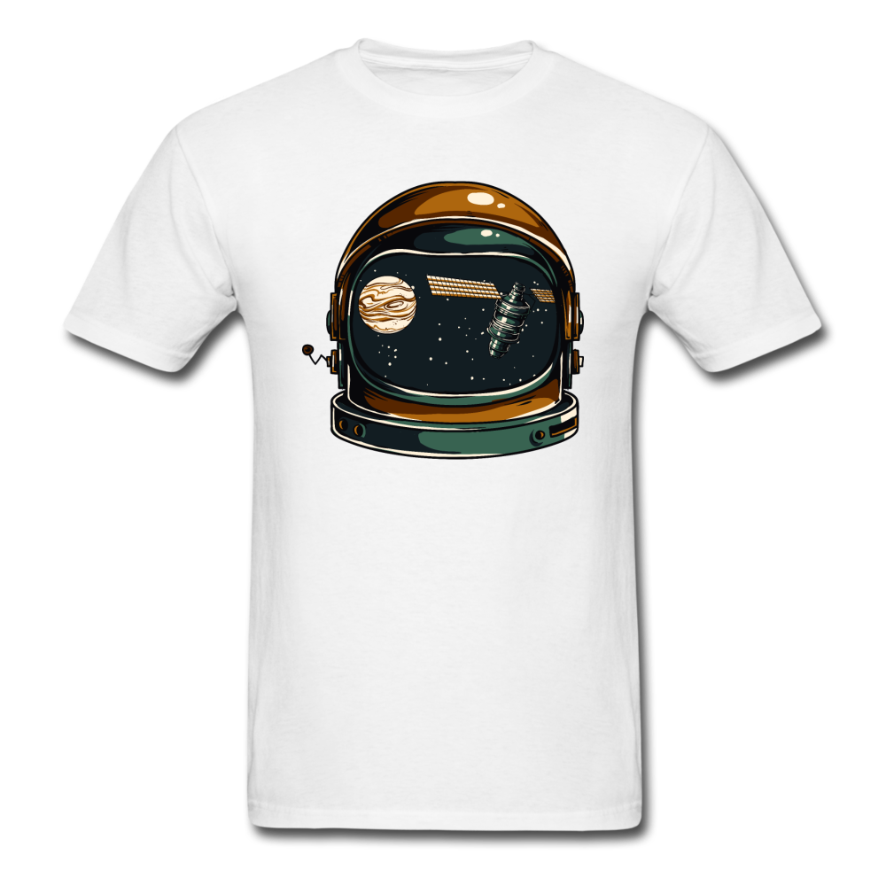 Astronaut Space Helmet - Unisex Classic T-Shirt - white