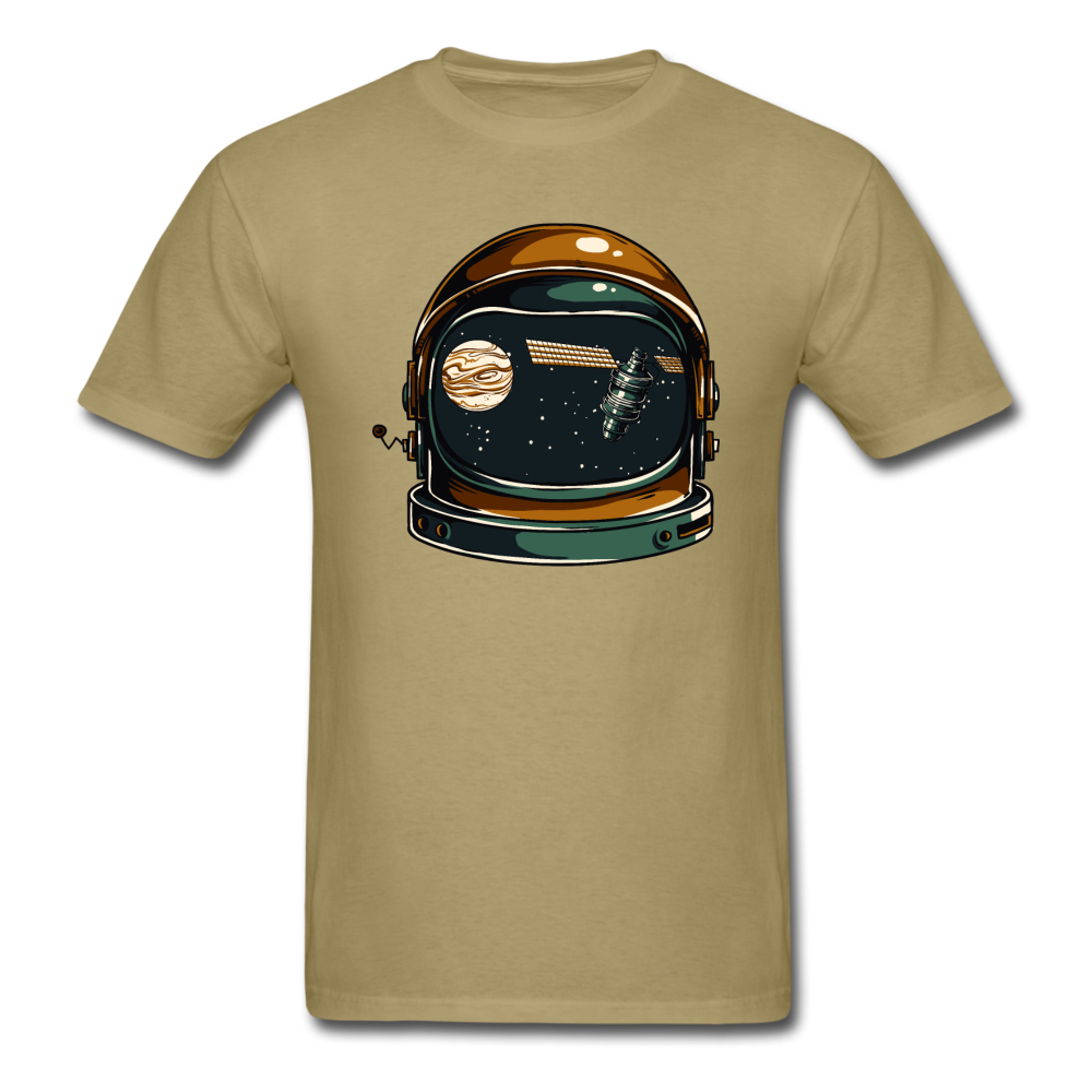 Astronaut Space Helmet - Unisex Classic T-Shirt - khaki