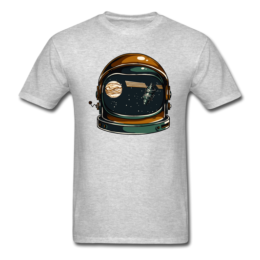 Astronaut Space Helmet - Unisex Classic T-Shirt - heather gray