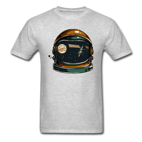 Astronaut Space Helmet - Unisex Classic T-Shirt - heather gray