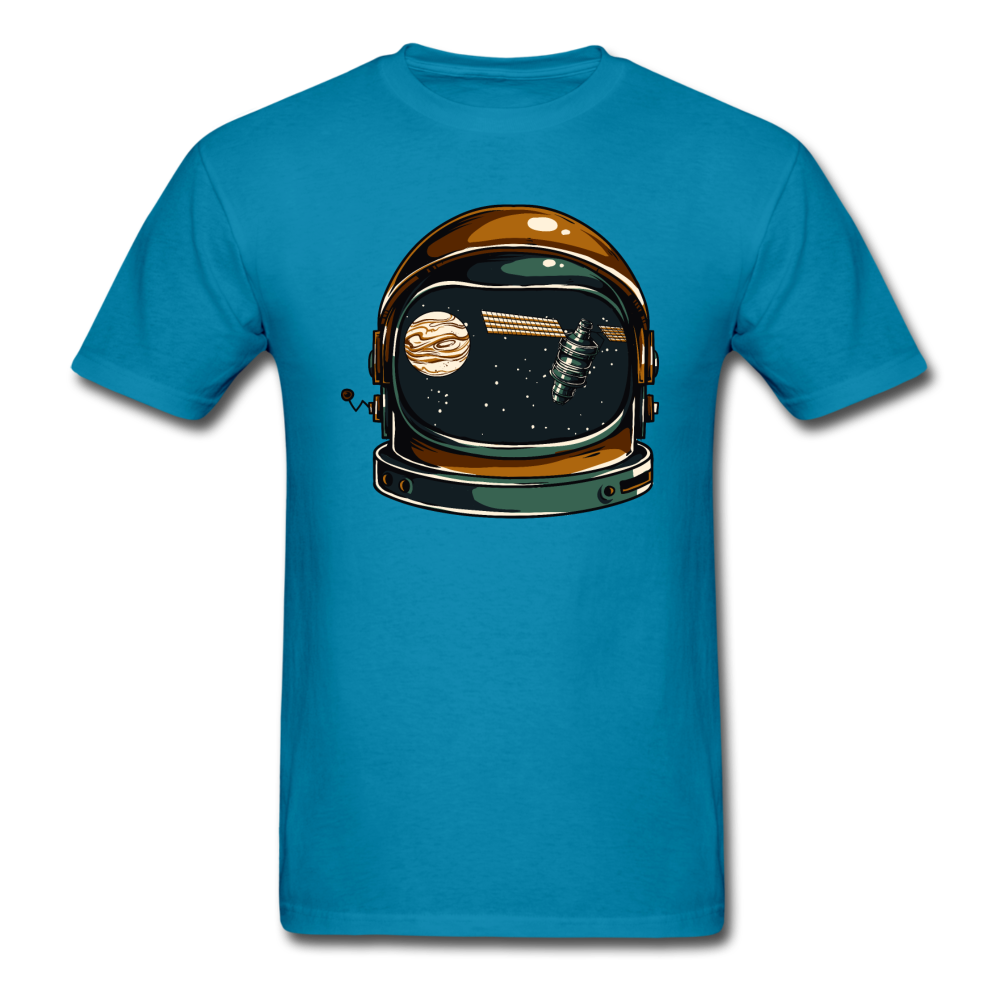 Astronaut Space Helmet - Unisex Classic T-Shirt - turquoise