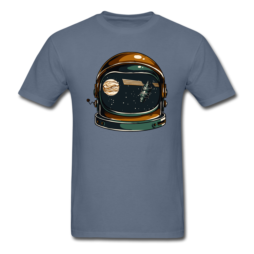 Astronaut Space Helmet - Unisex Classic T-Shirt - denim