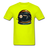 Astronaut Space Helmet - Unisex Classic T-Shirt - safety green