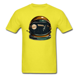 Astronaut Space Helmet - Unisex Classic T-Shirt - yellow