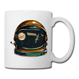 Astronaut Space Helmet - Coffee/Tea Mug - white
