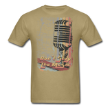 Don't Stop The Music - Unisex Classic T-Shirt - khaki