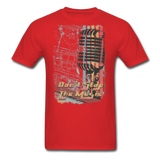 Don't Stop The Music - Unisex Classic T-Shirt - red