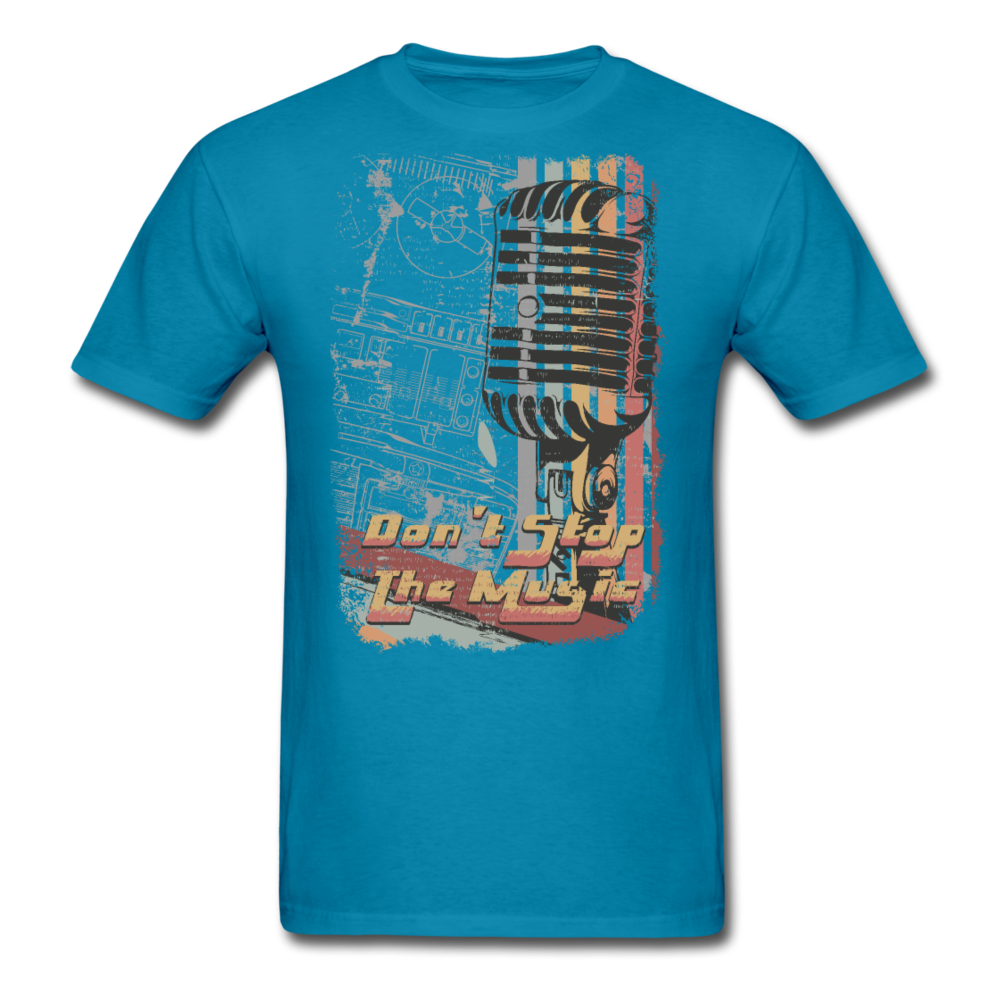 Don't Stop The Music - Unisex Classic T-Shirt - turquoise