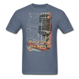 Don't Stop The Music - Unisex Classic T-Shirt - denim