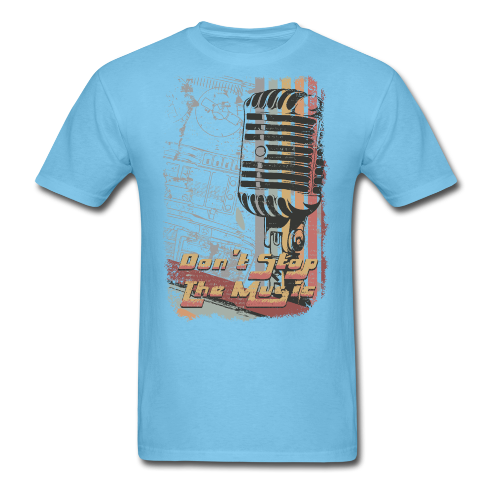 Don't Stop The Music - Unisex Classic T-Shirt - aquatic blue