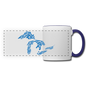 Great Lakes - Panoramic Mug - white/cobalt blue