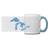 Great Lakes - Panoramic Mug - white/light blue