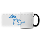 Great Lakes - Panoramic Mug - white/black