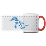 Great Lakes - Panoramic Mug - white/red